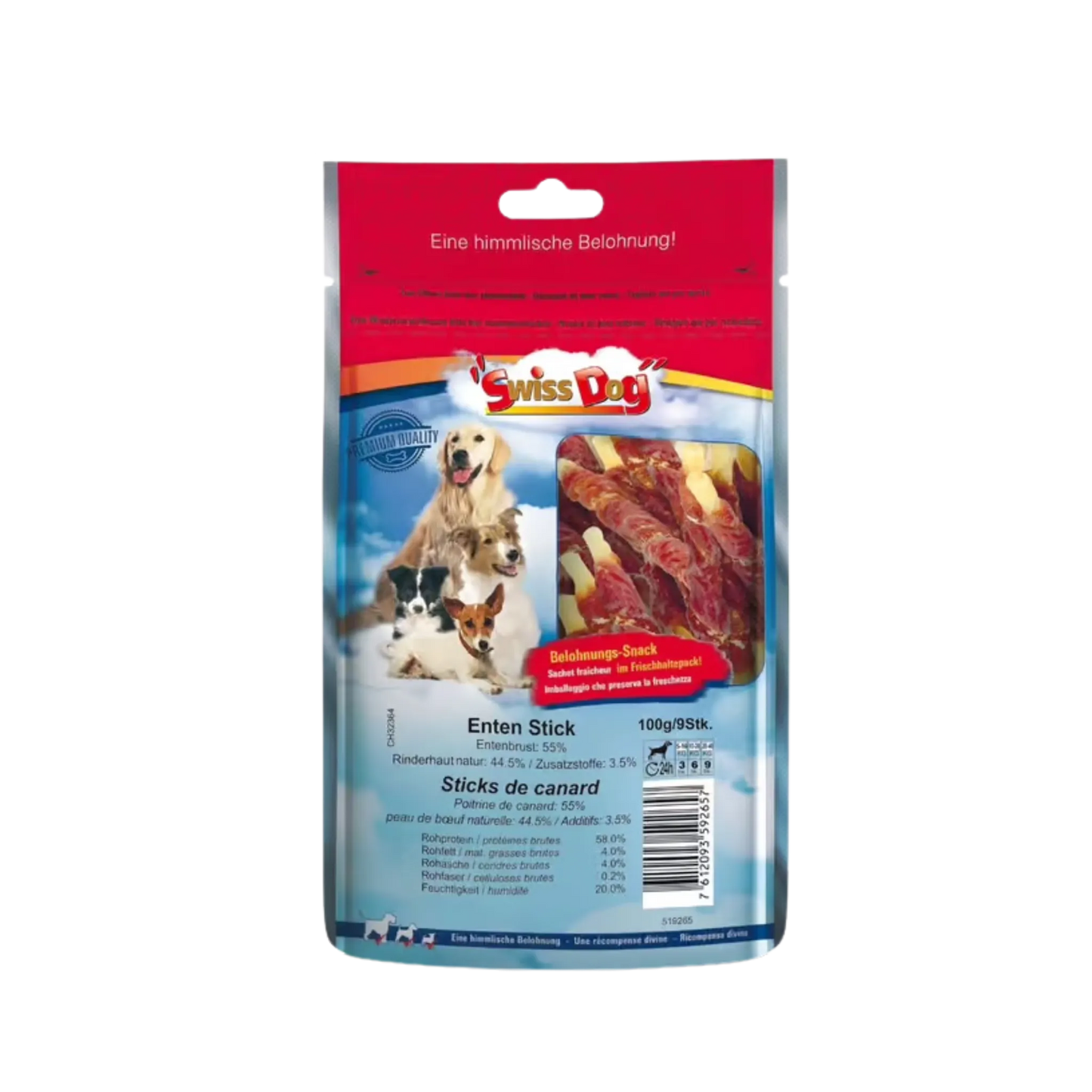 SwissDog Enten Sticks