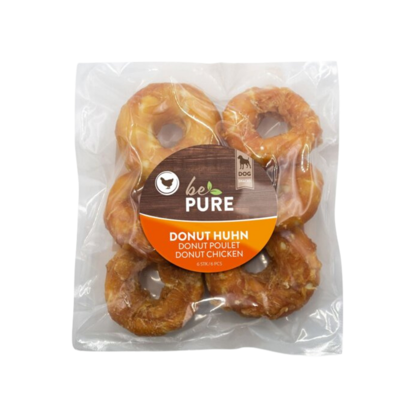 bePure Donut mit Huhn 6er Pack