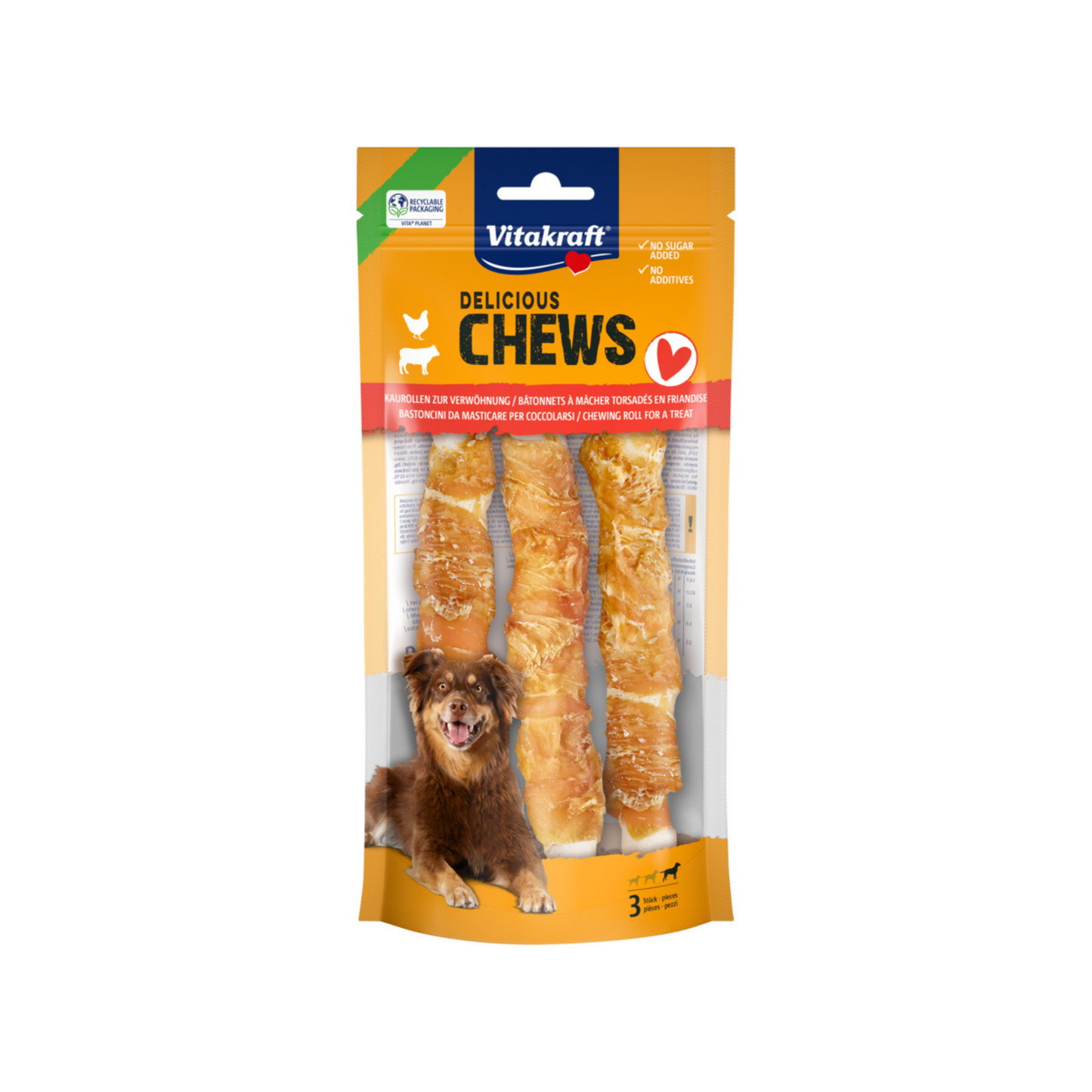 DELI CHEWS rouleaux à mâcher L